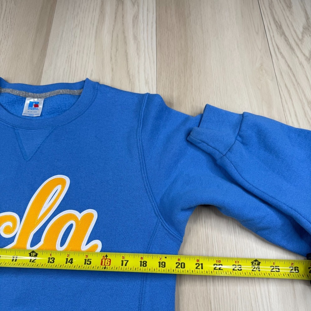 Russell Mens Blue UCLA Bruins Long Sleeve Crewneck Sweatshirt Size Small - Picture 6 of 8